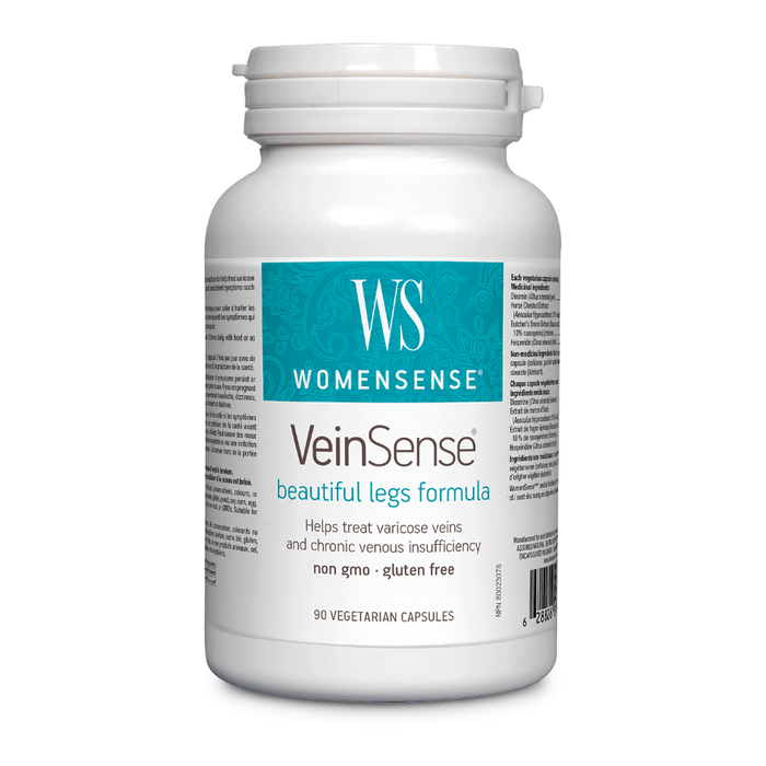 VeinSense Beautiful Legs Formula 90 Capsules Womensense