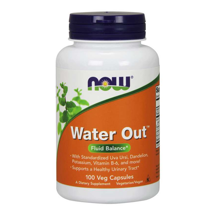 Water Out Fluid Balance 100 Capsules Now Foods