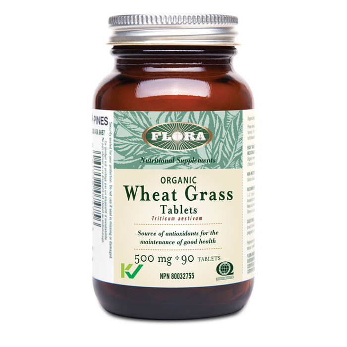 Organic Wheat Grass 500mg Flora