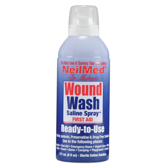 NeilMed NeilCleanse Wound Wash Sterile Saline Solution