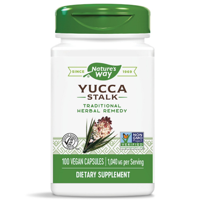 Yucca Stalk 520mg 100 Capsules Nature's Way
