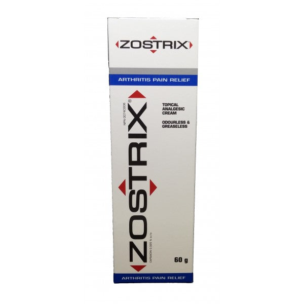 Zostrix Arthritis Pain Relief 60g Cream